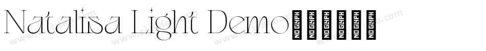 Natalisa Light Demo字体转换